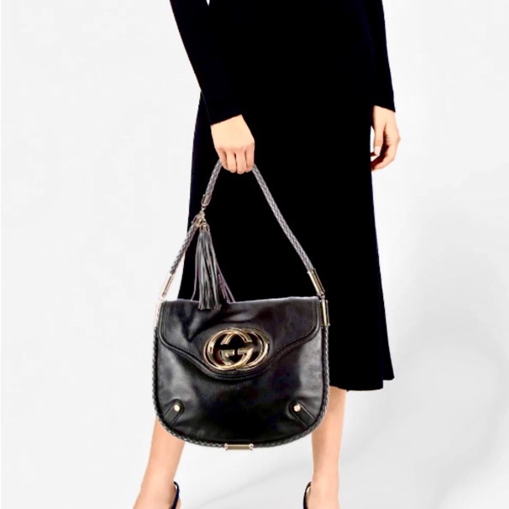 Gucci NEW Britt Tassel Shoulder Bag OBO